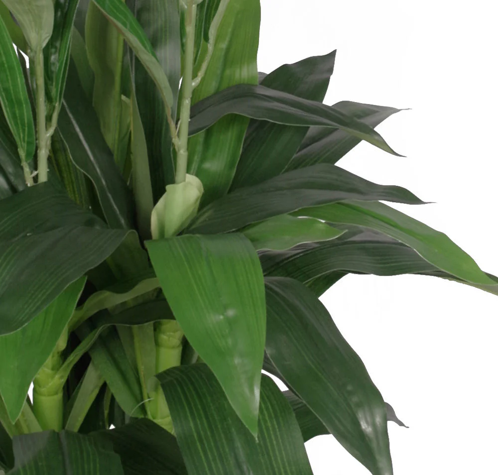 100cm Artificial Cymbidium Orchid Plant - Extra Large - White Flowers - Image 3