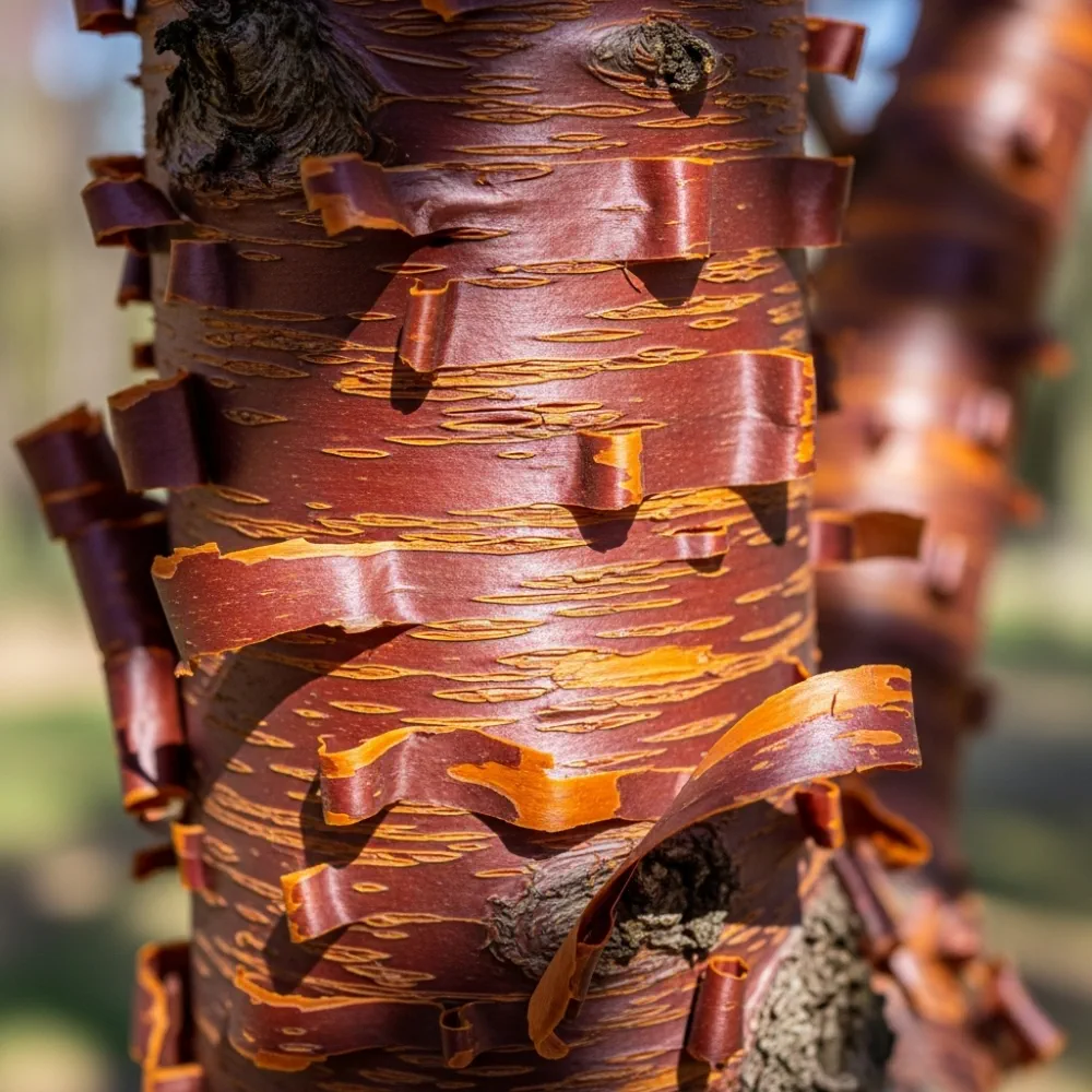 10ft Half-Standard Tibetan Cherry Tree | Mature Prunus Serrula | 6/8cm Girth | Grown in 20L Airpot - Image 6