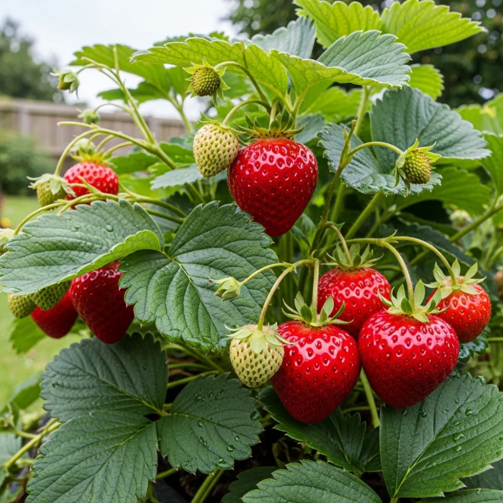 10x 'Elsanta' Strawberry Plants | Bare Root - Image 2