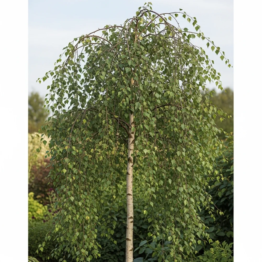 11ft Half-Standard Weeping Silver Birch Tree | Mature Bare Root Betula Pendula 'Youngii' | 6/8cm Girth - Image 6