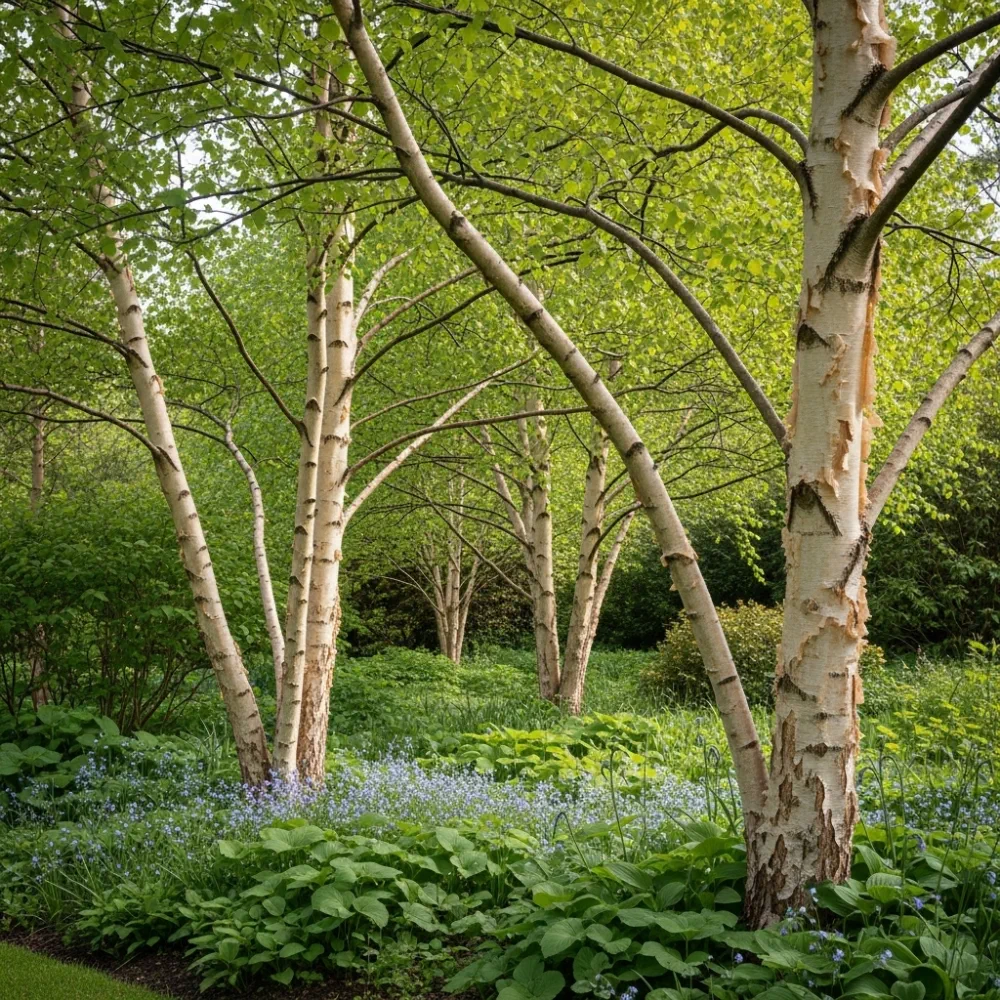 11ft Mature Himalayan Birch Tree | Multi-Stem Rootballed Tree | Betula Utilis Jacquemontii - Image 7