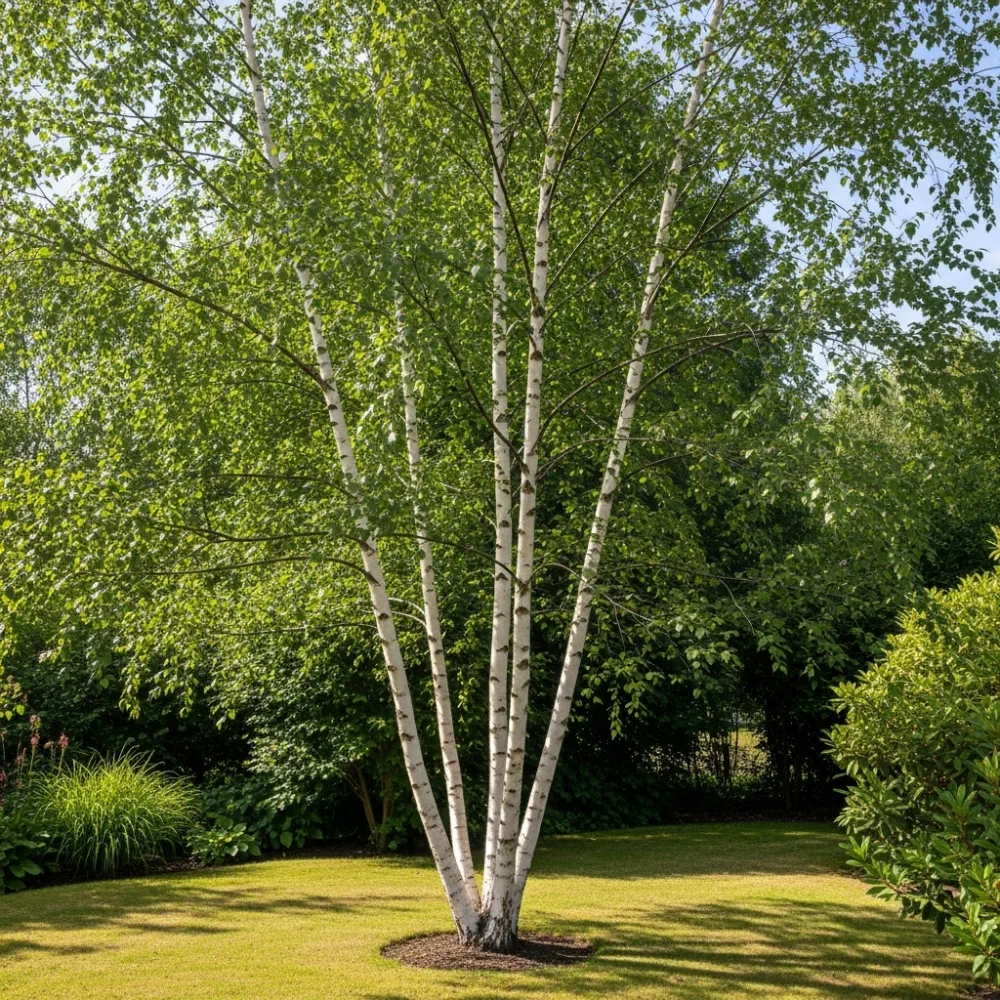 11ft Mature Himalayan Birch Tree | Multi-Stem Rootballed Tree | Betula Utilis Jacquemontii - Image 9