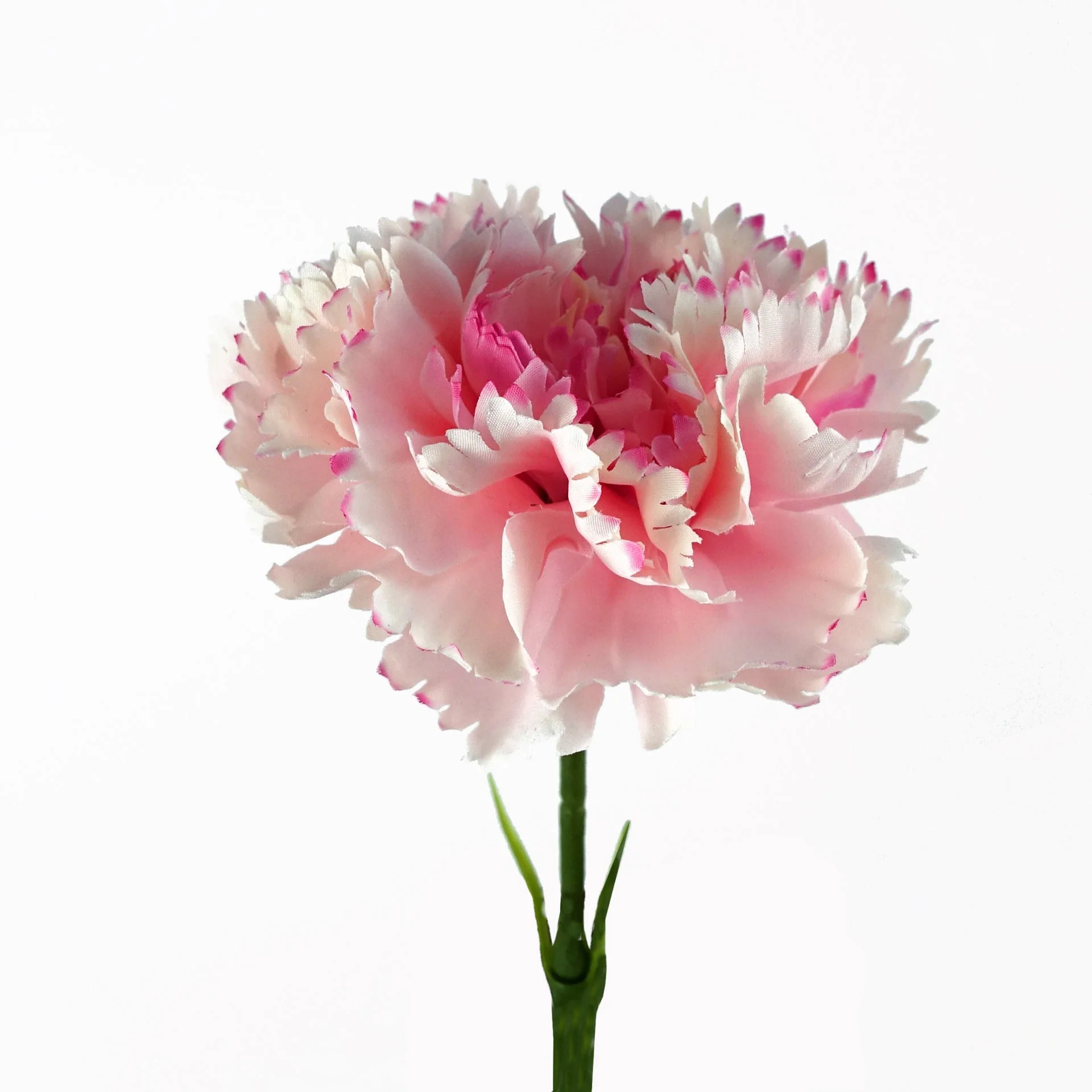 12 x Pink Carnation Artificial Flowers - Image 3