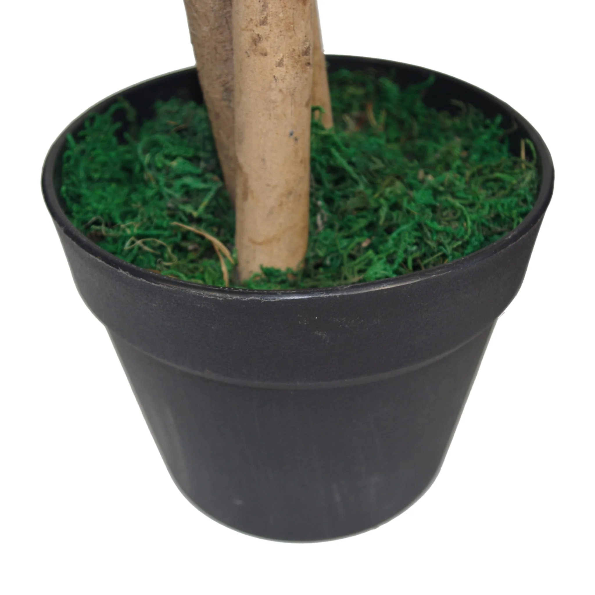 120cm (4ft) Tall Large Artificial Mango Tree Plant - Image 3