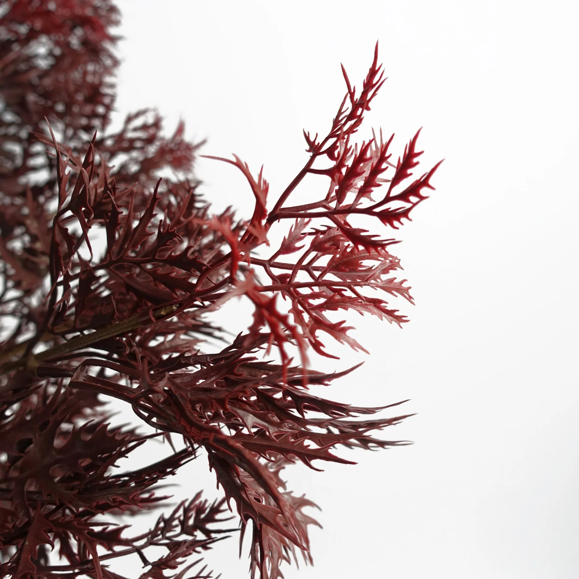 120cm Red Aralia Tree Artificial UV Resistant Outdoor - Image 2