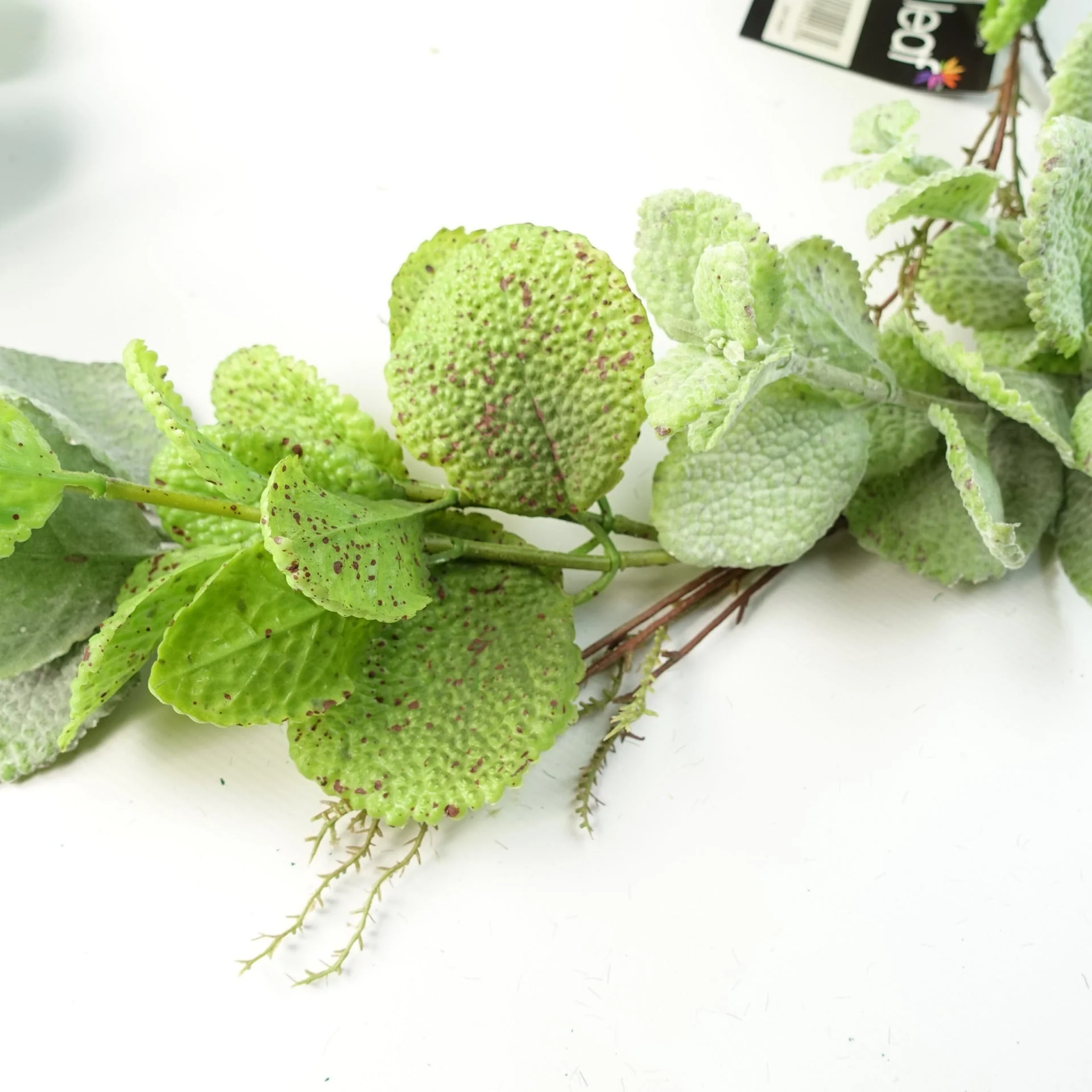125cm Artificial Hanging Trailing Mint Leaf Garland Plant - Image 3