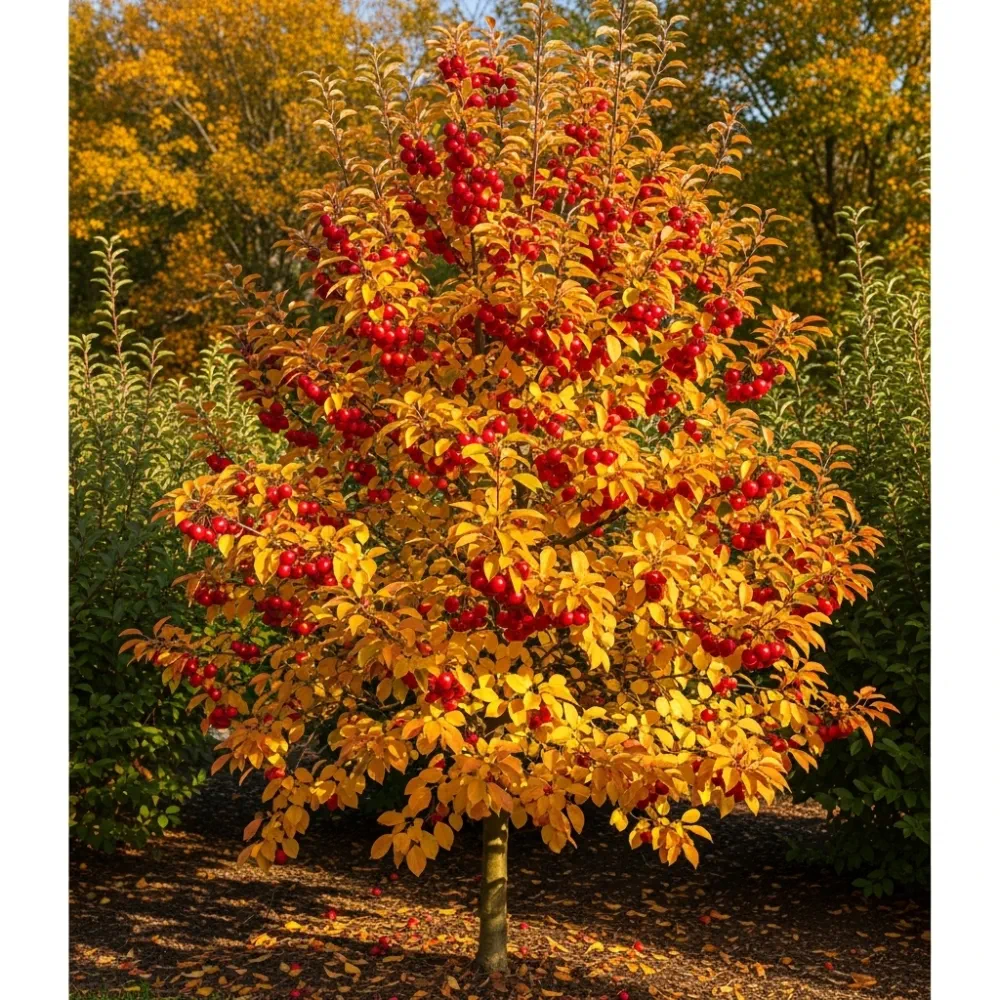 12ft Standard 'Red Sentinel' Crabapple Tree | 8/10cm Girth | Grown in 20L Airpot