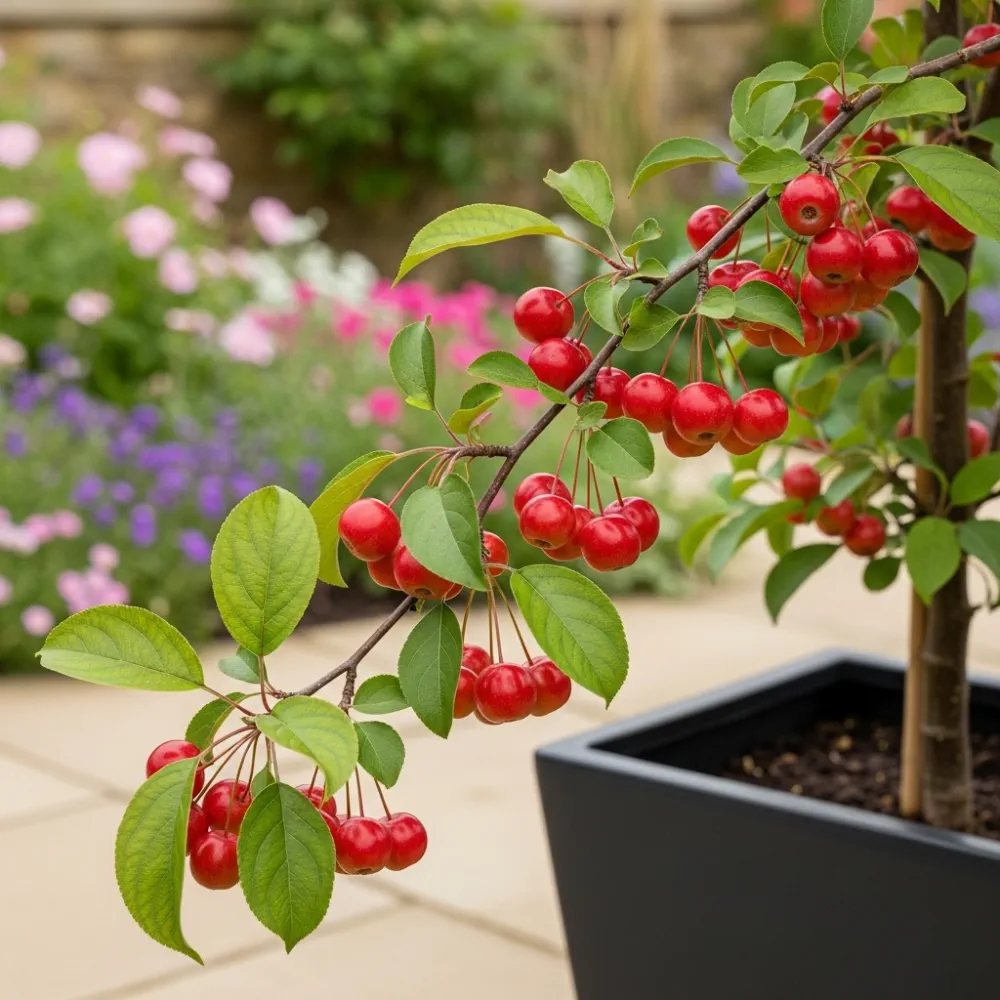 12ft Standard 'Red Sentinel' Crabapple Tree | 8/10cm Girth | Grown in 20L Airpot - Image 2