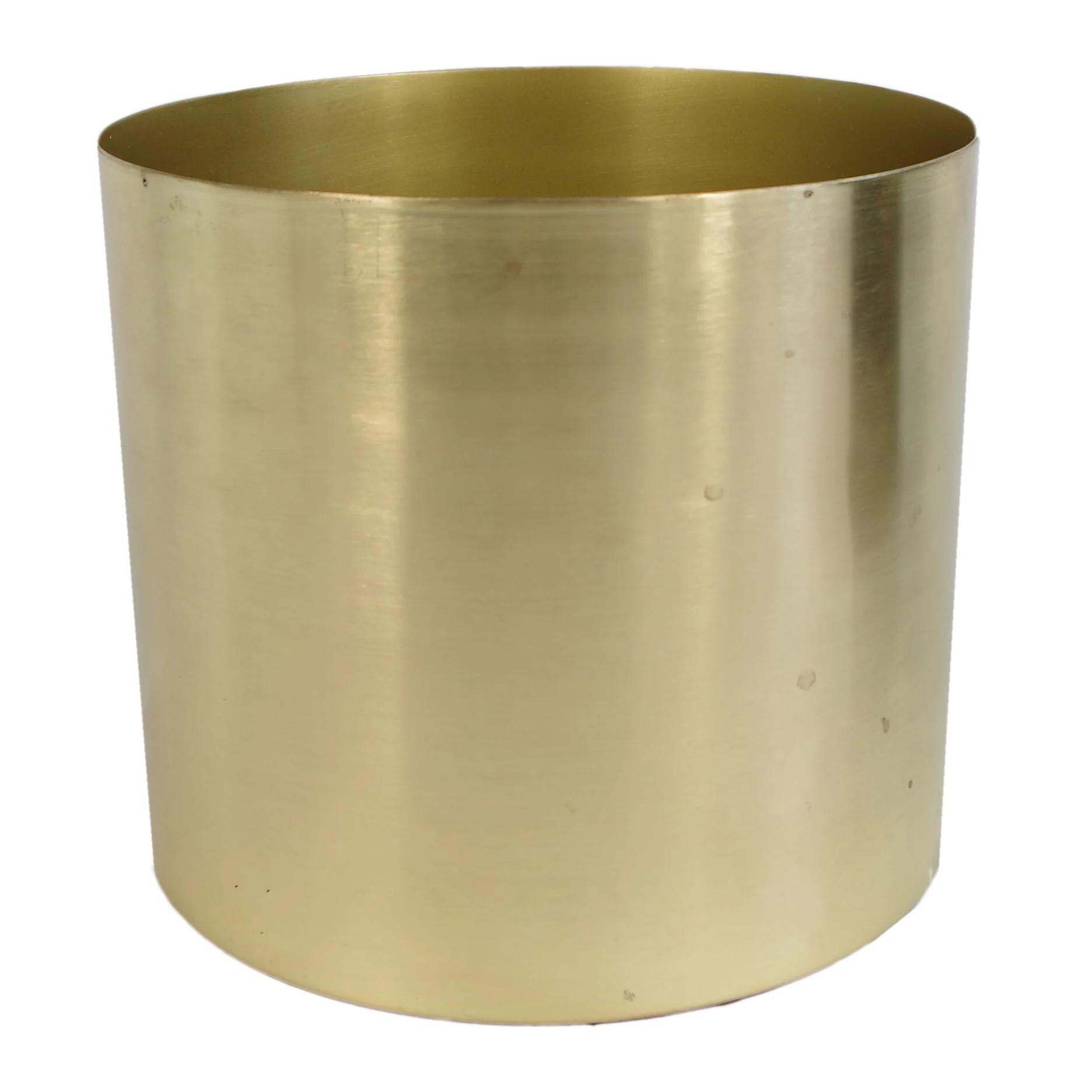 130cm Artificial Areca Palm Tree - Extra Large with Gold Metal Planter - Image 2