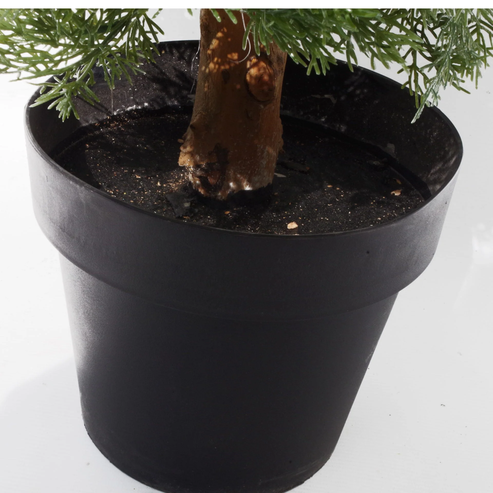 130cm Artificial Cedar Cypress Artificial Bushy Topiary Tree UV Protected - Image 2