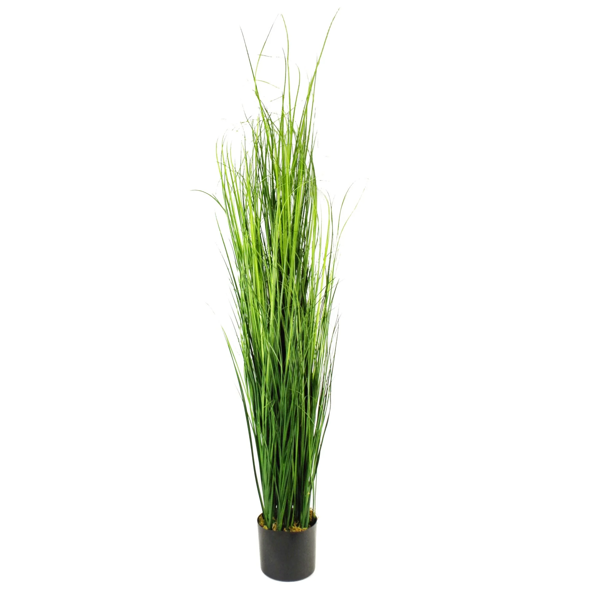 130cm Large Artificial Grass Plant With Planter And Stand - Image 3