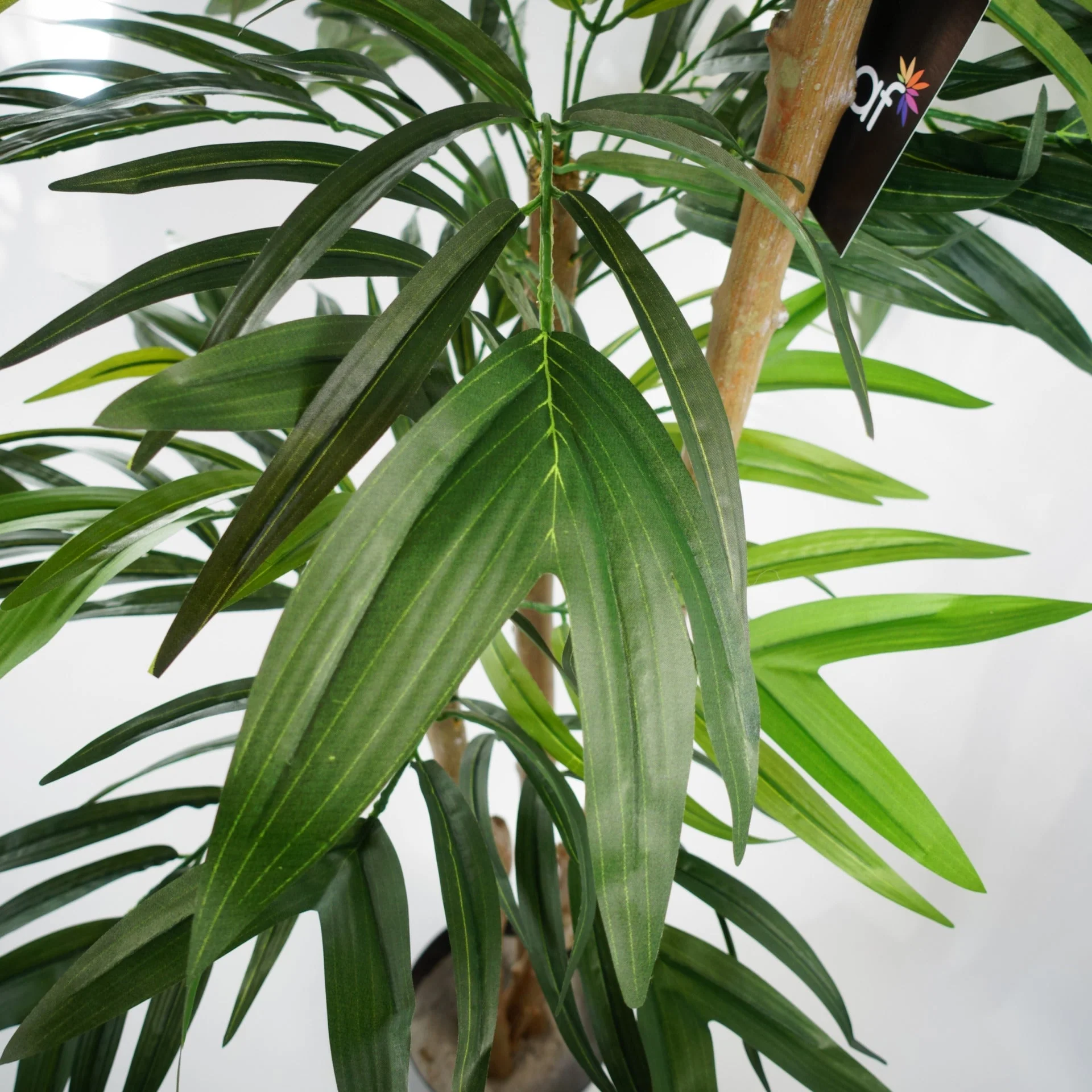 140cm UV Resistant Artificial Mango Leaf Tree - Image 2