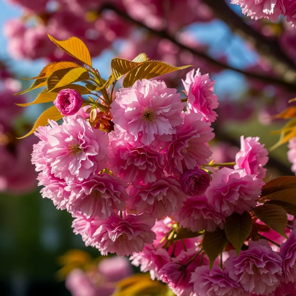 14ft 'Kanzan' Cherry Blossom Tree | Mature Heavy Standard Rootballed Tree | 12/14cm Girth - Image 3