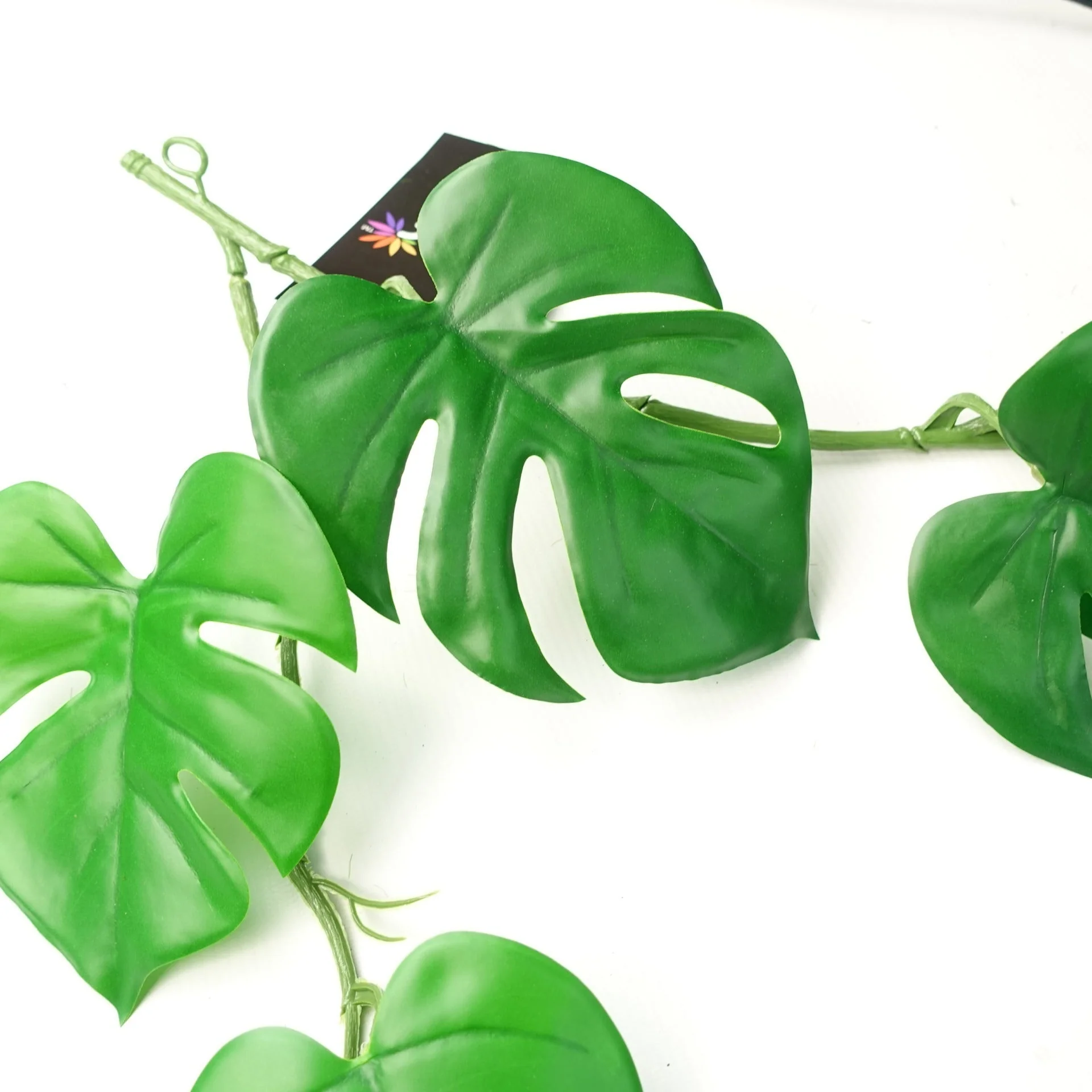 180cm Artificial Hanging Trailing Monstera Plant - Image 2