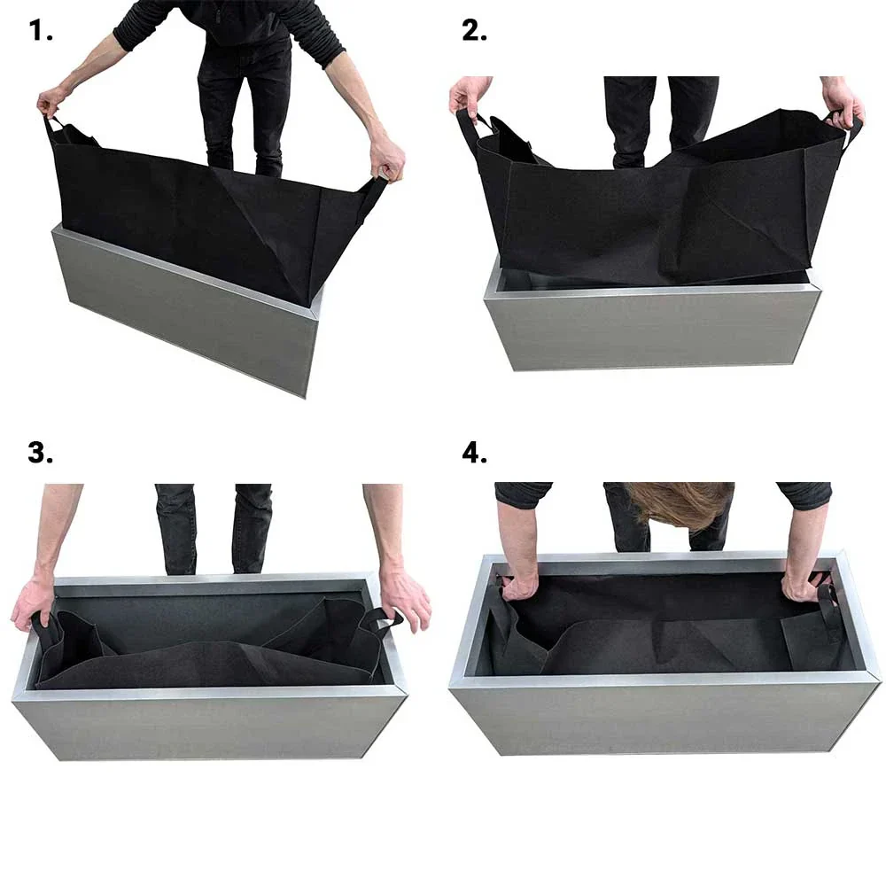 1m Fabric Grow Bag Liner for Troughs - Image 8