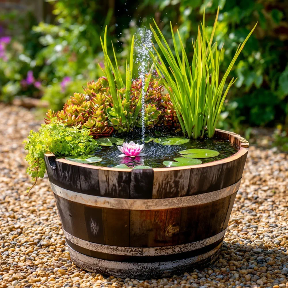 2.5W Floating Solar Pond In A Pot Fountain Pump - Image 3