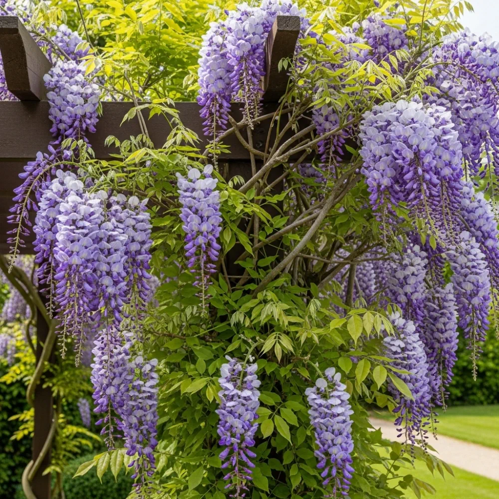 2 Chinese Wisteria | Wisteria sinensis | 2L Pots - Image 2