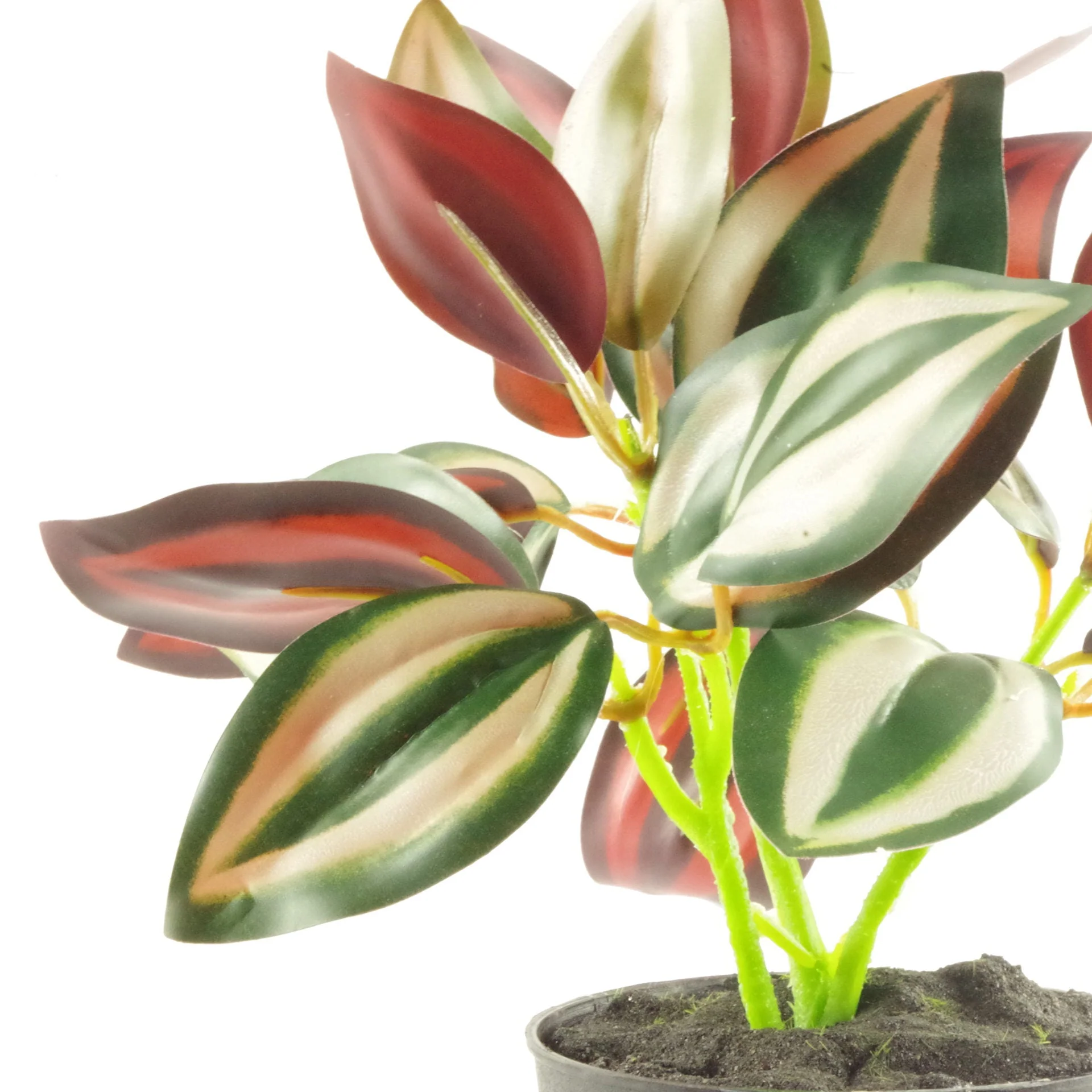 20cm Mini Artificial Tradescantia Zebrina Zebra Stripe Plant - Image 2