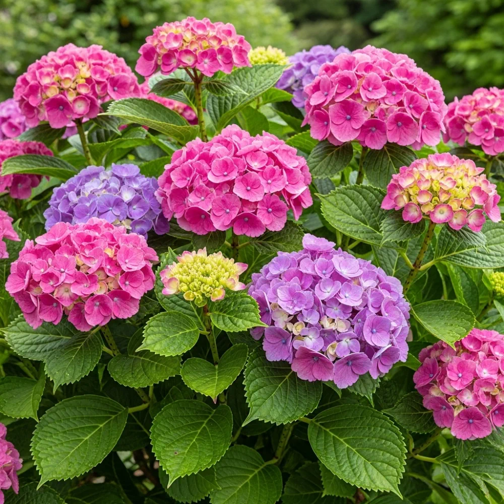 2.5ft Hydrangea macrophylla 'Bouquet Rose' | 3L Pot - Image 2