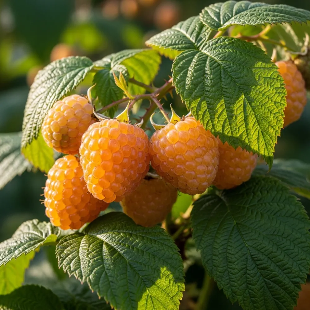 30cm 'All Gold Raspberry Plant | 3L Pot - Image 3