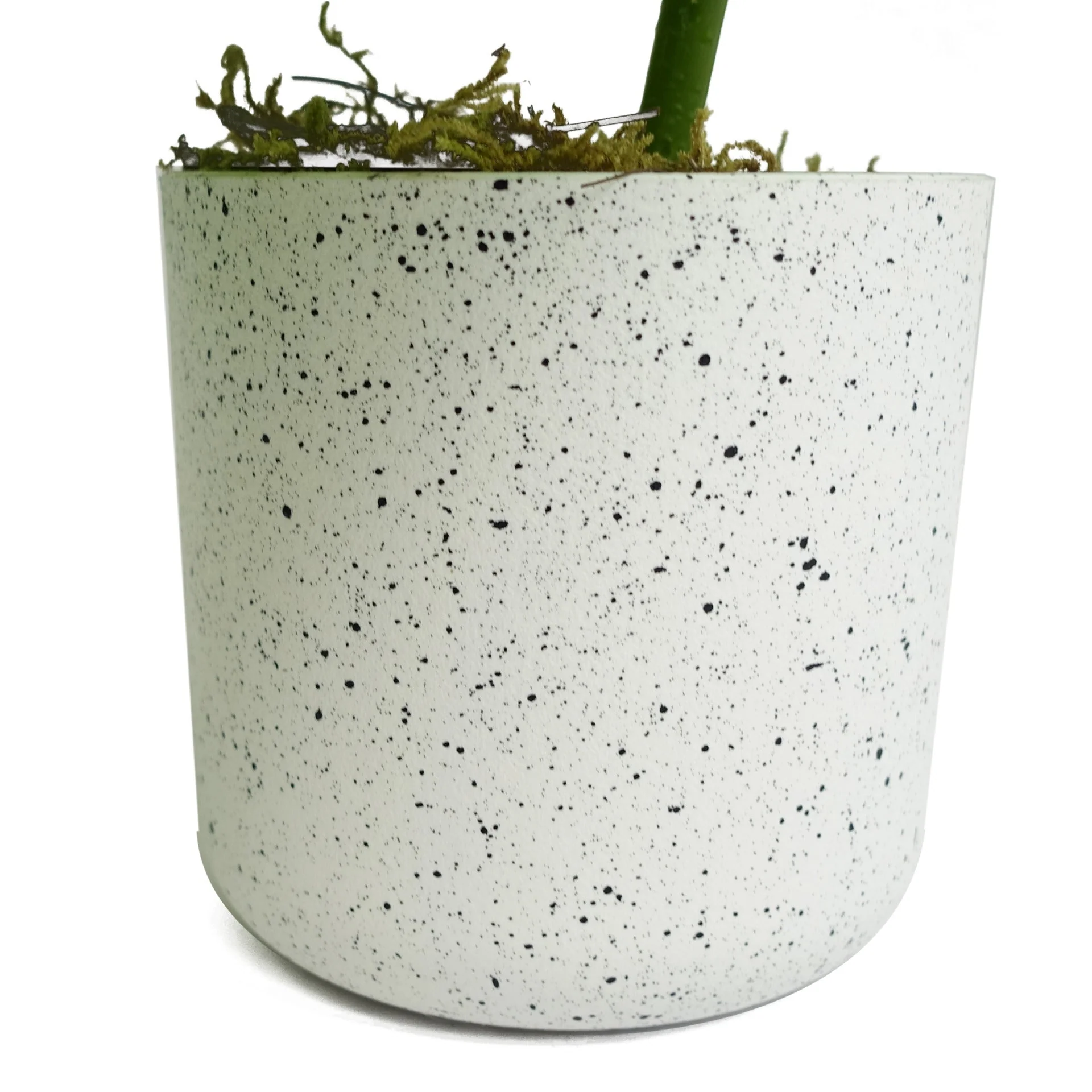 30cm Artificial Green Potted Monstera Trailing Plant - Image 3