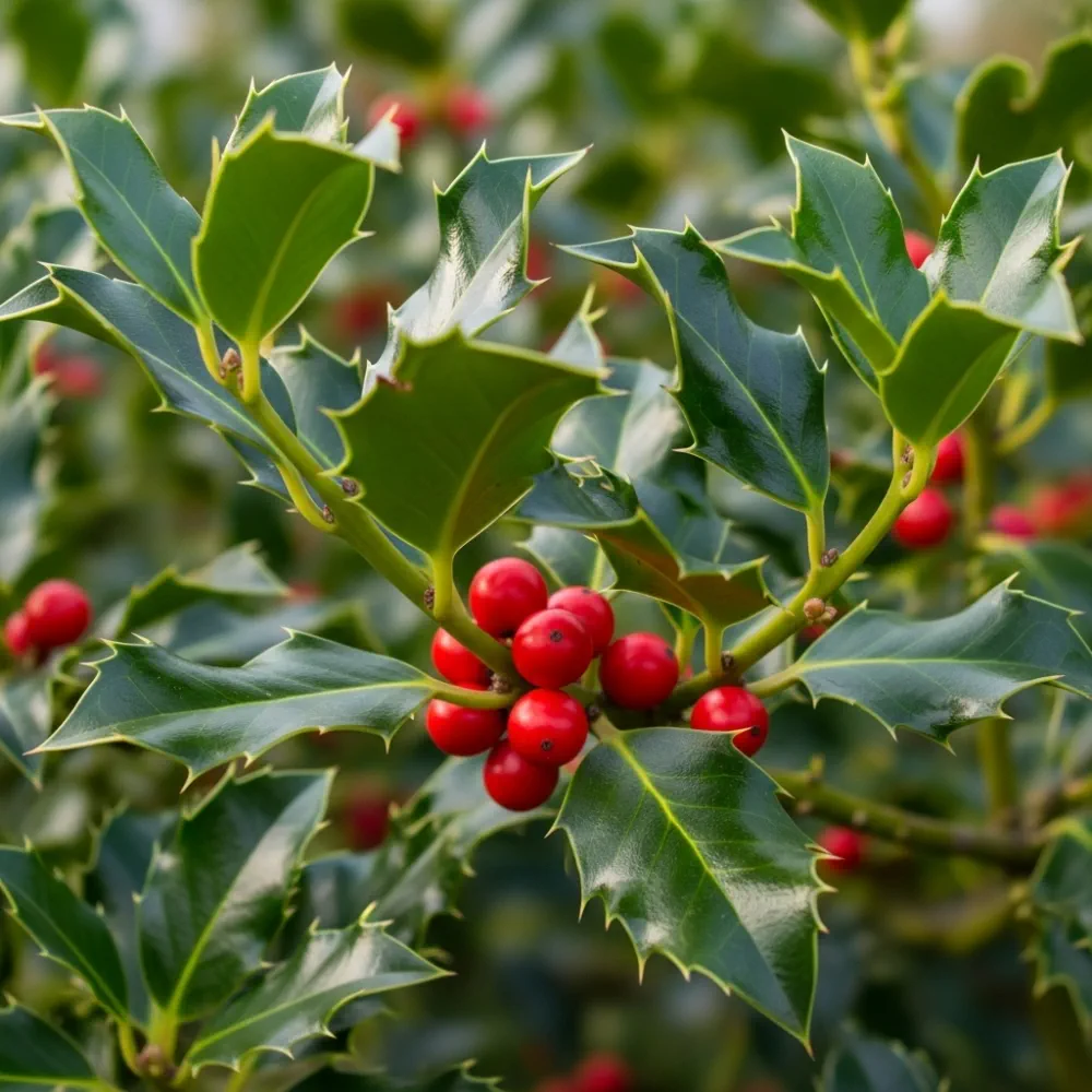 3ft English Holly Tree | Ilex aquifolium | 3L Pot - Image 3