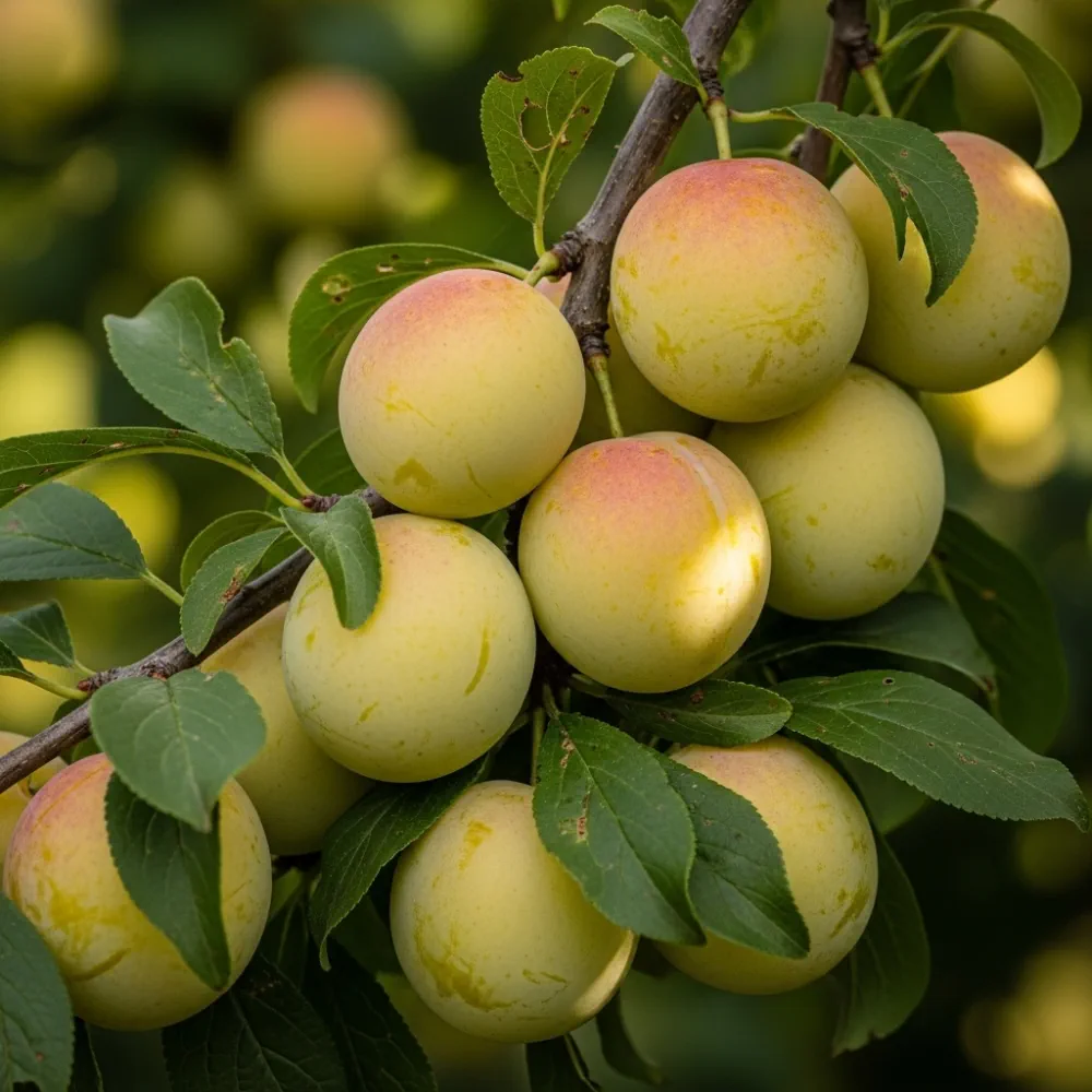 3ft 'Oullins Golden Gage' Plum Tree | 3L Pot