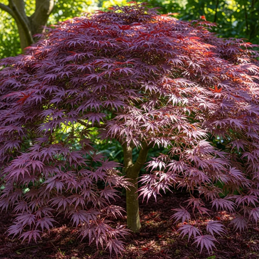 3ft Purple Japanese Maple Tree | Acer palmatum 'Atropurpureum' | 5L Pot - Image 4