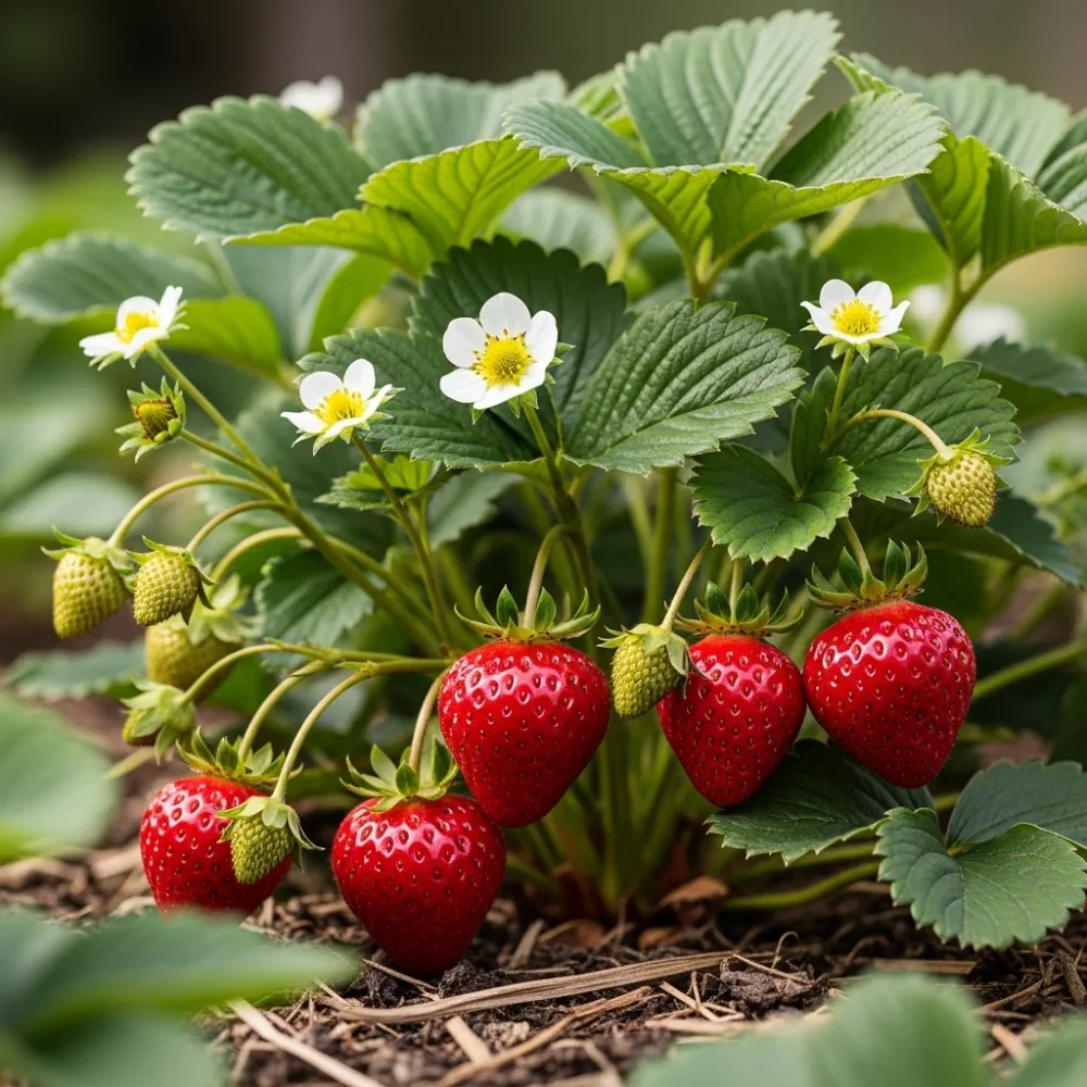 3x Mara Des Bois Strawberry Plants | 9cm Pots - Image 2