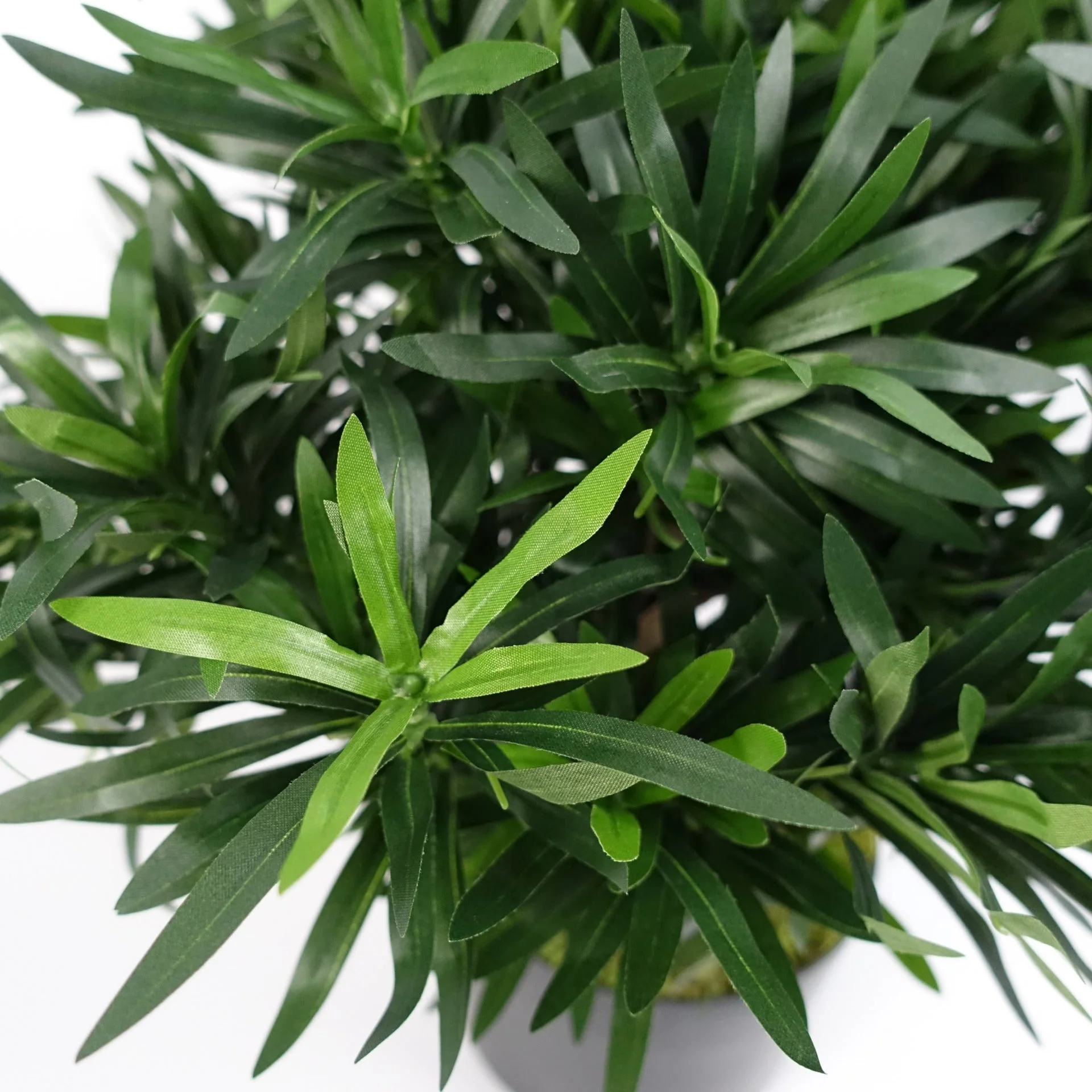 40cm Podocarpus Bush Artificial Plant - Image 2