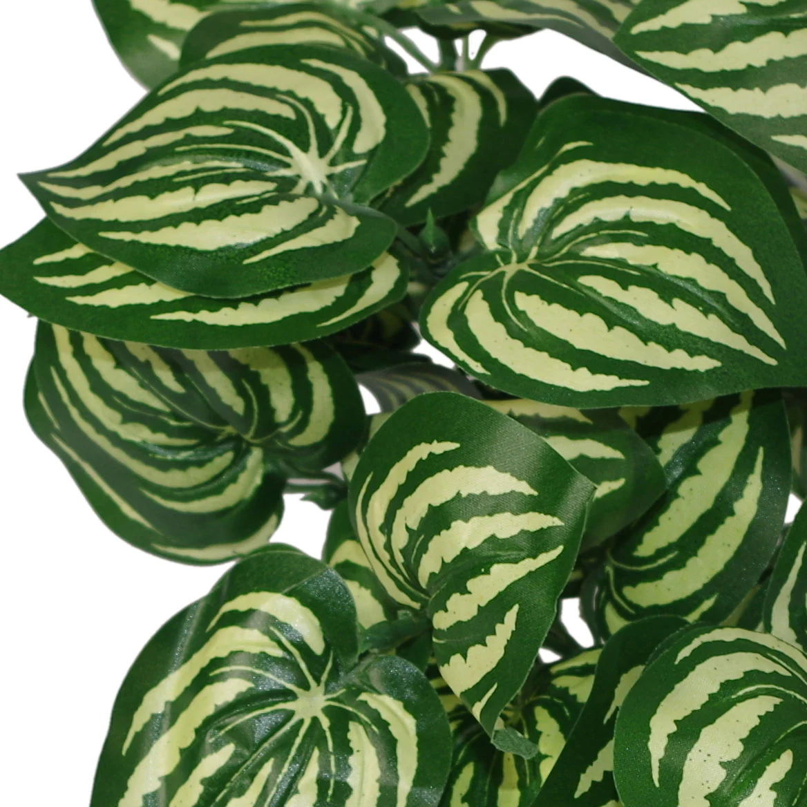 45cm Artificial Watermelon Style Leaves Plant - Image 2