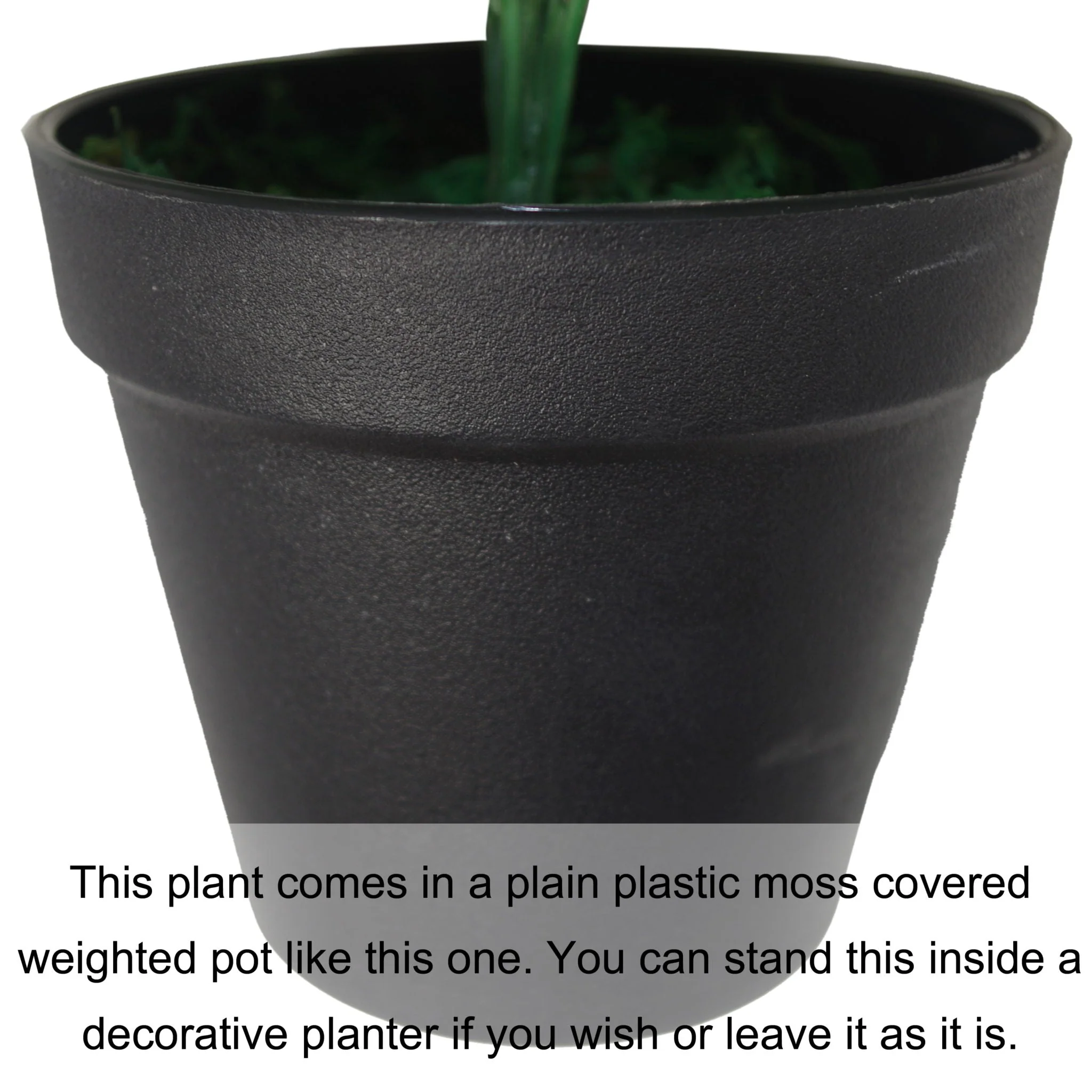 45cm Artificial Watermelon Style Leaves Plant - Image 4