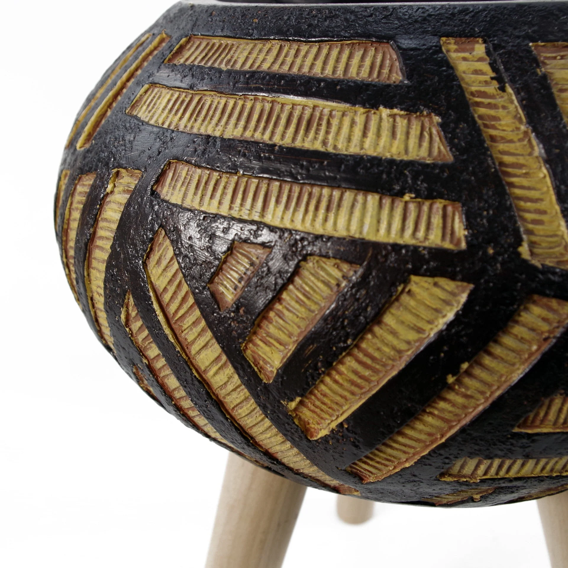 45cm x 34cm Bali Composite Oval Large Planter - Image 4