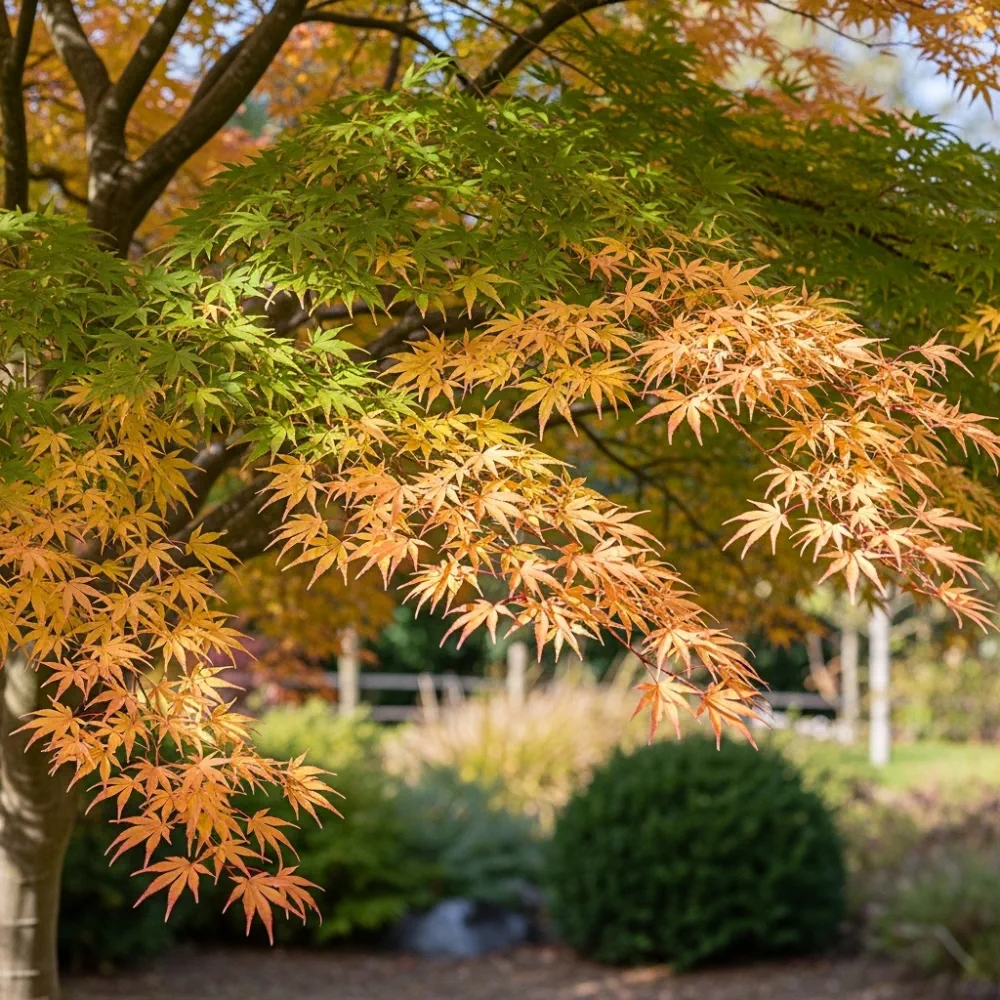 4ft Coral Bark Japanese Maple Tree | Acer palmatum 'Sangokaku' | 7.5L Pot - Image 3