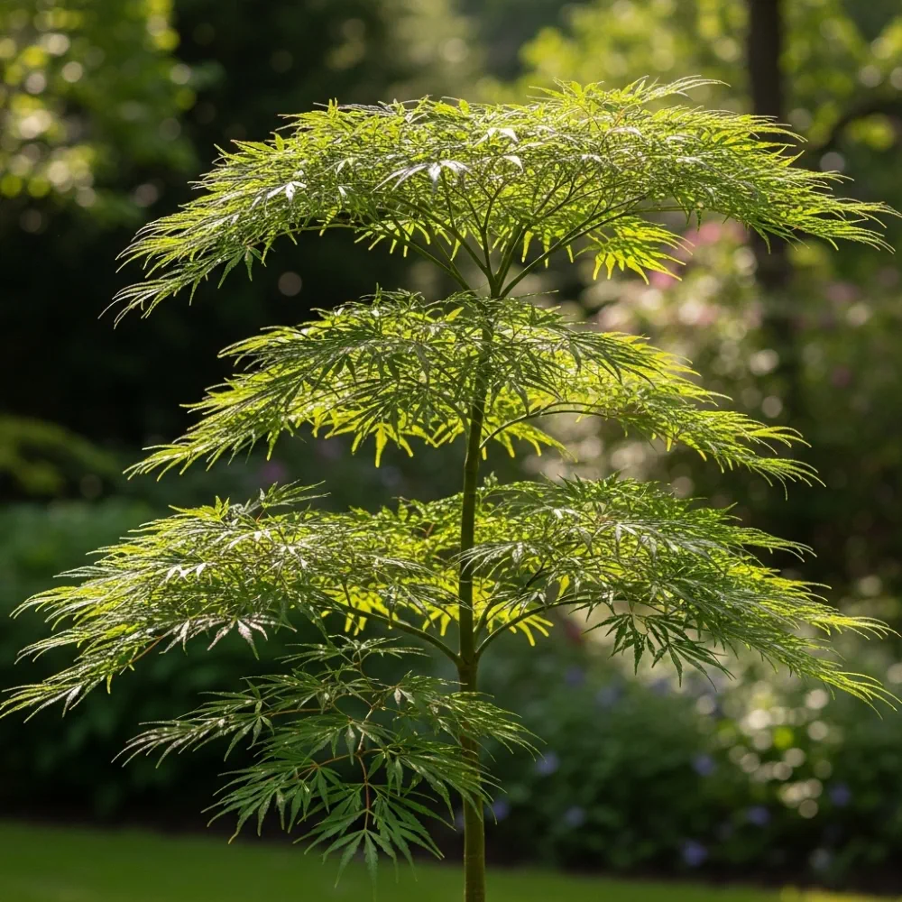 4ft Japanese Maple Tree | Acer palmatum dissectum 'Seiryu' | 7.5L Pot - Image 2