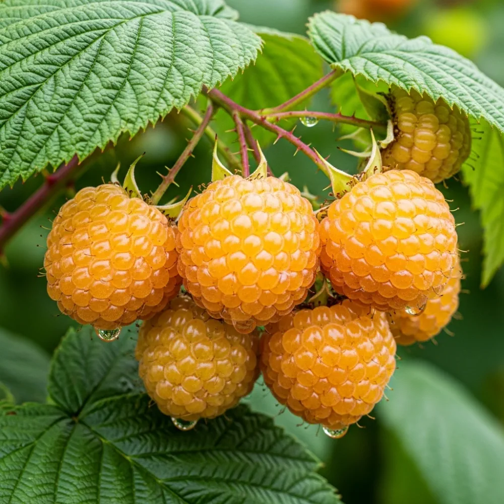 5 'All Gold' Raspberry Canes - Image 2