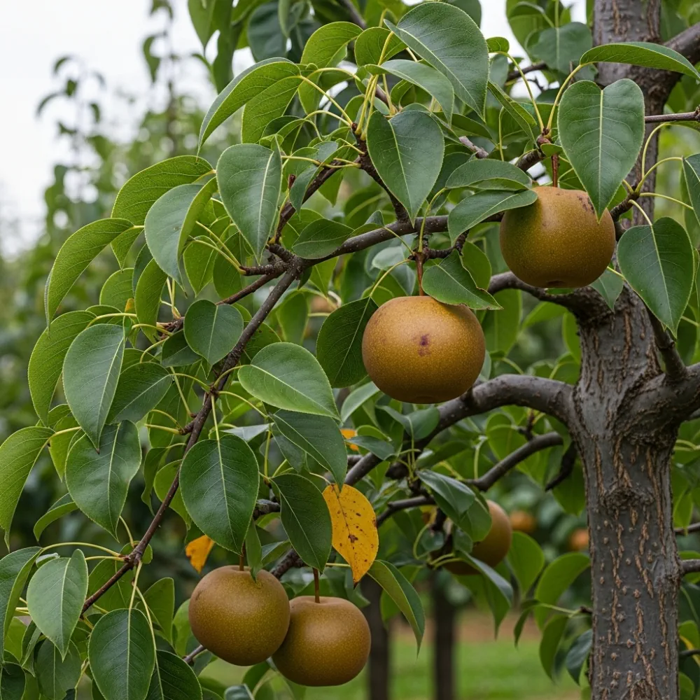 5ft '20th Century' Japanese Pear Tree | Nashi Pear | 9L Pot | 2 Years Old - Image 2