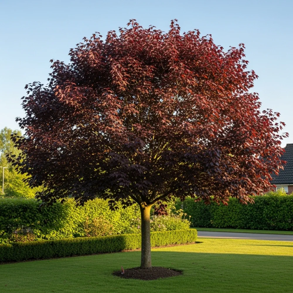 5ft Acer 'Crimson King' | Purple-Leaved Maple Tree | Bare Root | 2 Years Old - Image 3