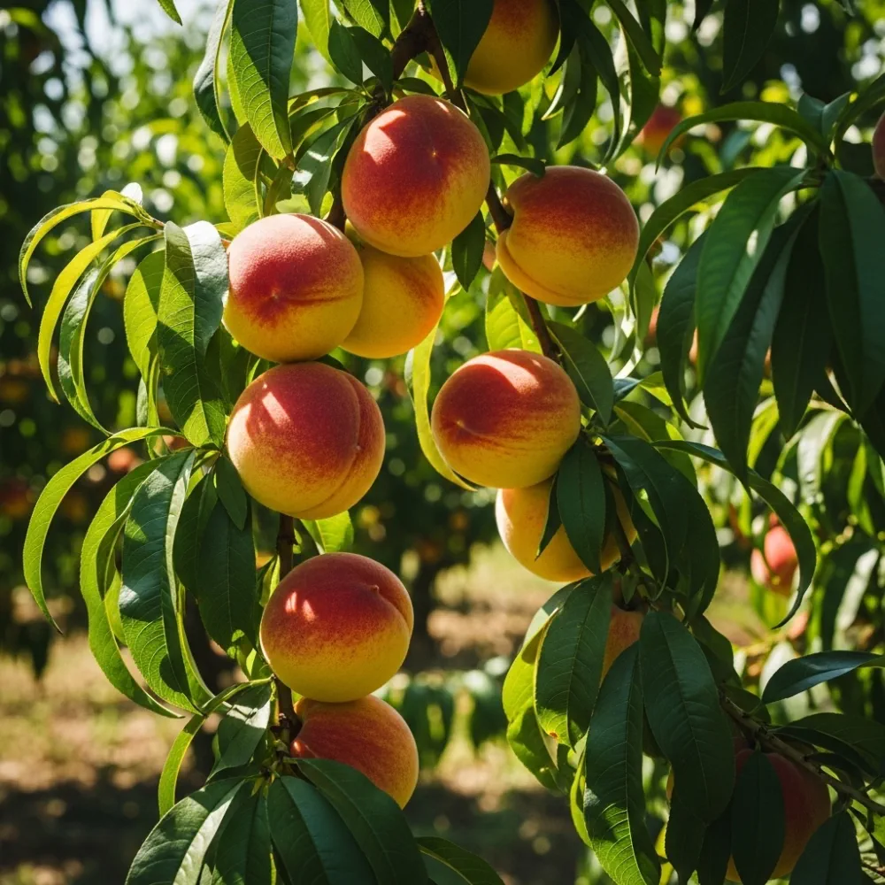 5ft Duke of York' Peach Tree | Bare Root | 2 Years Old