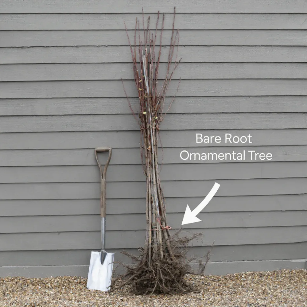 5ft Dwarf White Weeping Cherry Blossom Tree | Prunus 'Snow Showers' | Bare Root | 2 Years Old - Image 6
