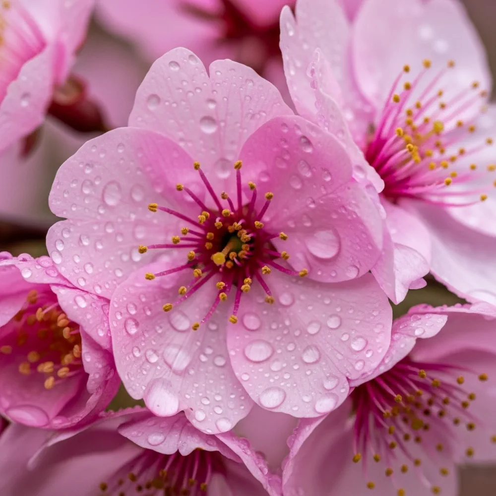 5ft Early Flowering Cherry Blossom Tree | Prunus persicoides 'Spring Glow' | 9L Pot | 2 Years Old - Image 2