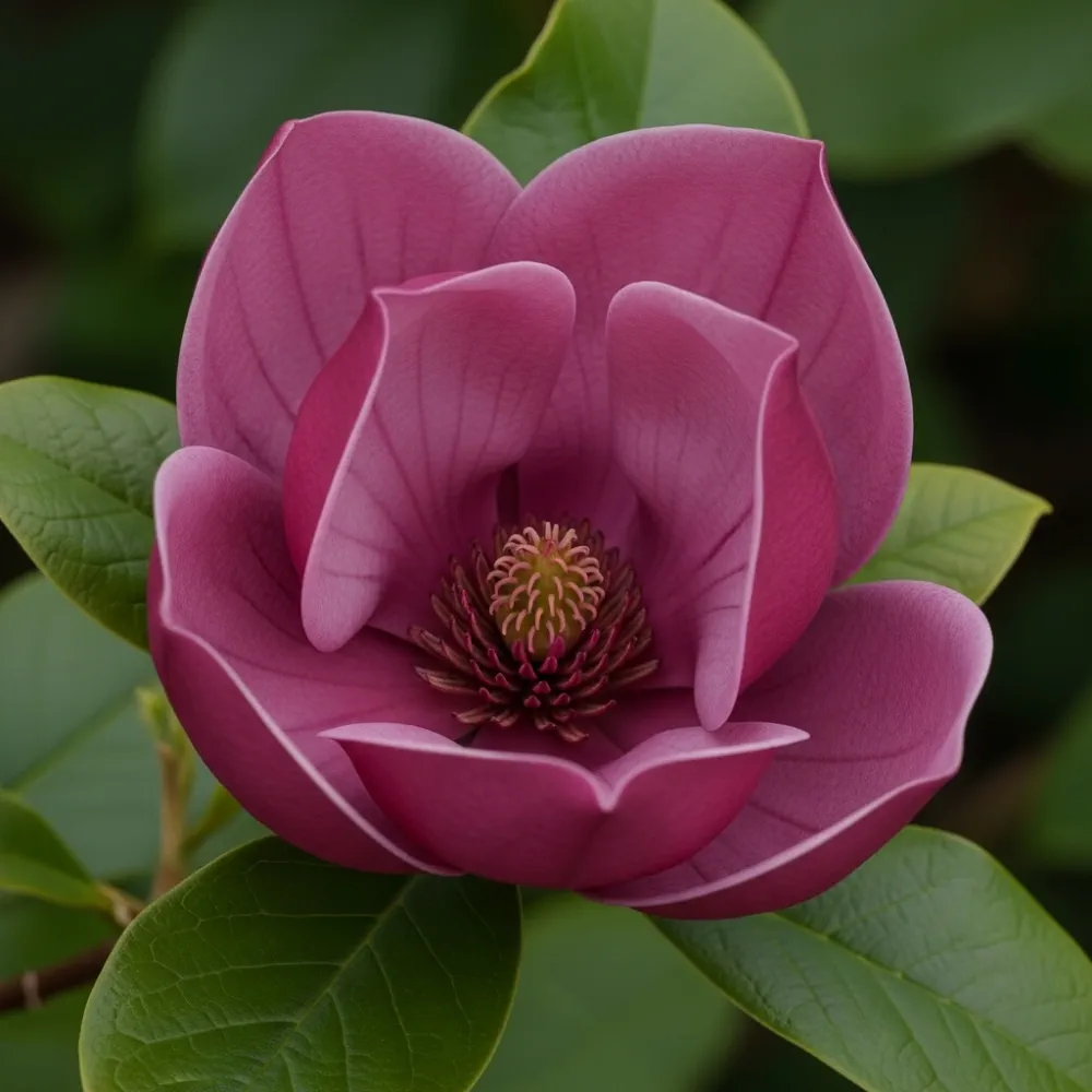 5ft 'Genie' Magnolia Tree | Dwarf Black Tulip | 10L Pot - Image 3