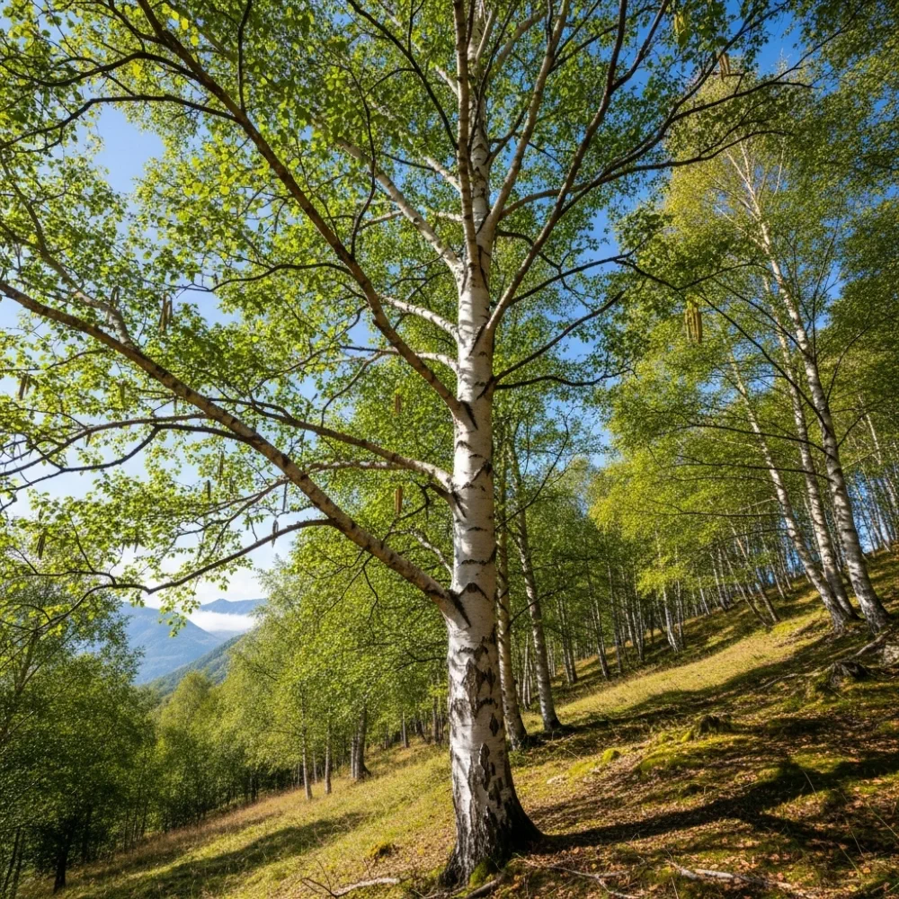 5ft Himalayan Birch Tree | Betula Utilis 'Jacquemontii' | 9L Pot | 2 Years Old - Image 11