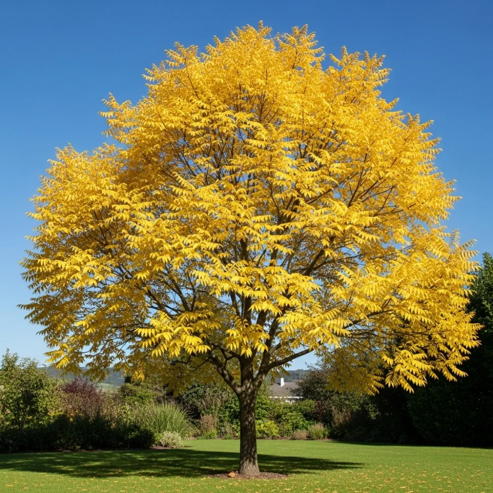 5ft Honeylocust Tree | Gleditsia triacanthos 'Sunburst' | 9L Pot | 2 Years Old - Image 2