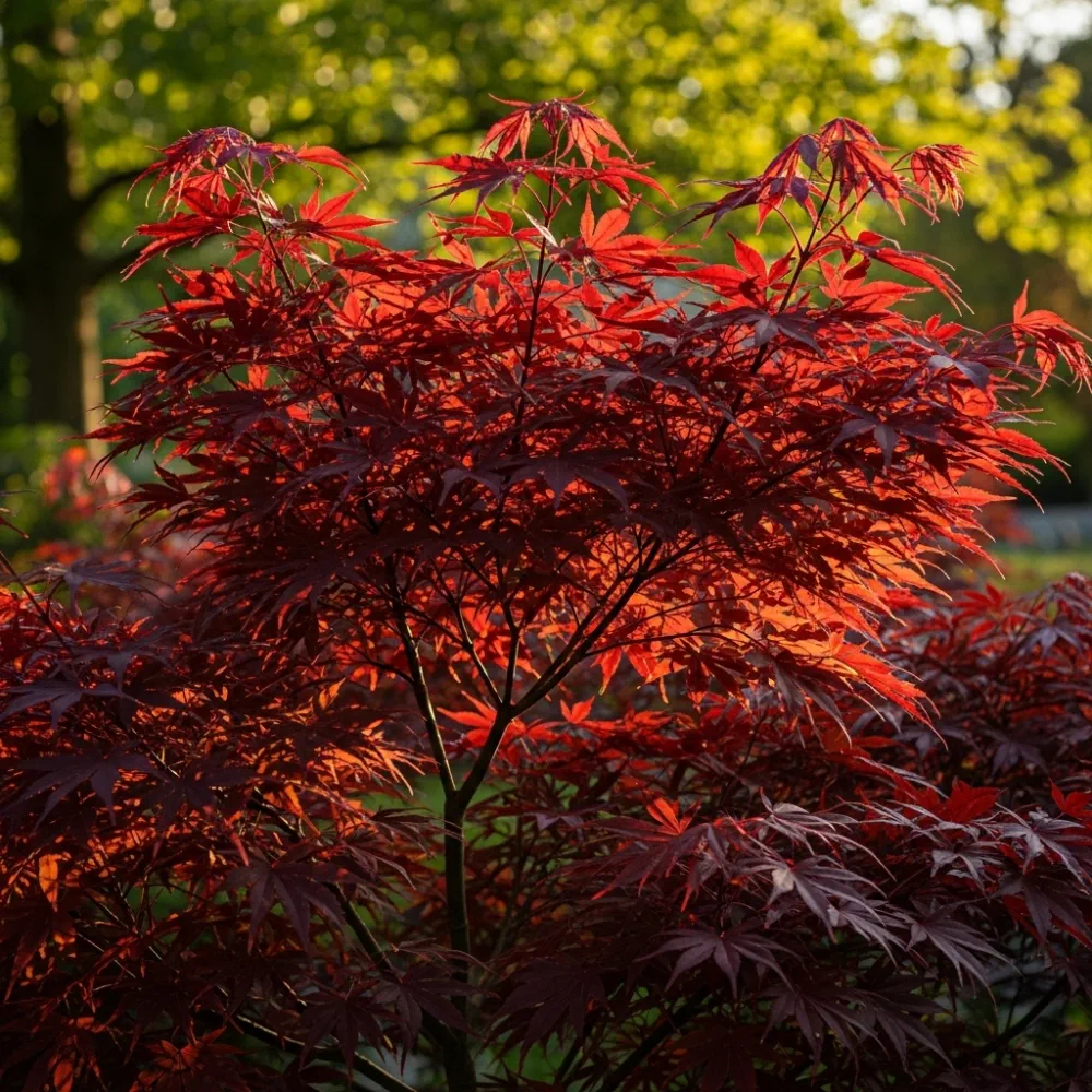 5ft Japanese Maple Tree | Acer palmatum 'Bloodgood' | 12L Pot