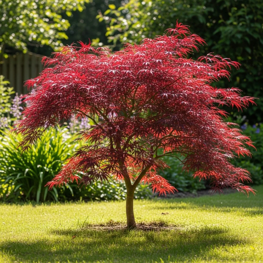 5ft Japanese Maple Tree | Acer palmatum 'Bloodgood' | 12L Pot - Image 2