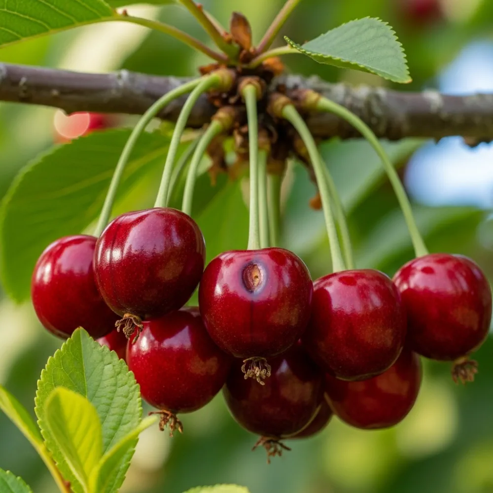 5ft Merchant' Cherry Tree | 9L Pot | 2 Years Old - Image 2