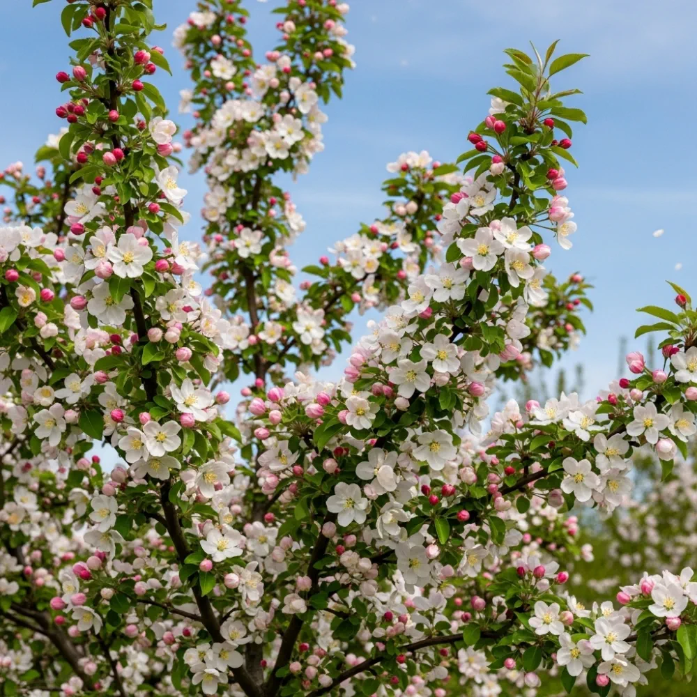 5ft 'Professor Sprenger' Crabapple Tree | 9L Pot | 2 Years Old