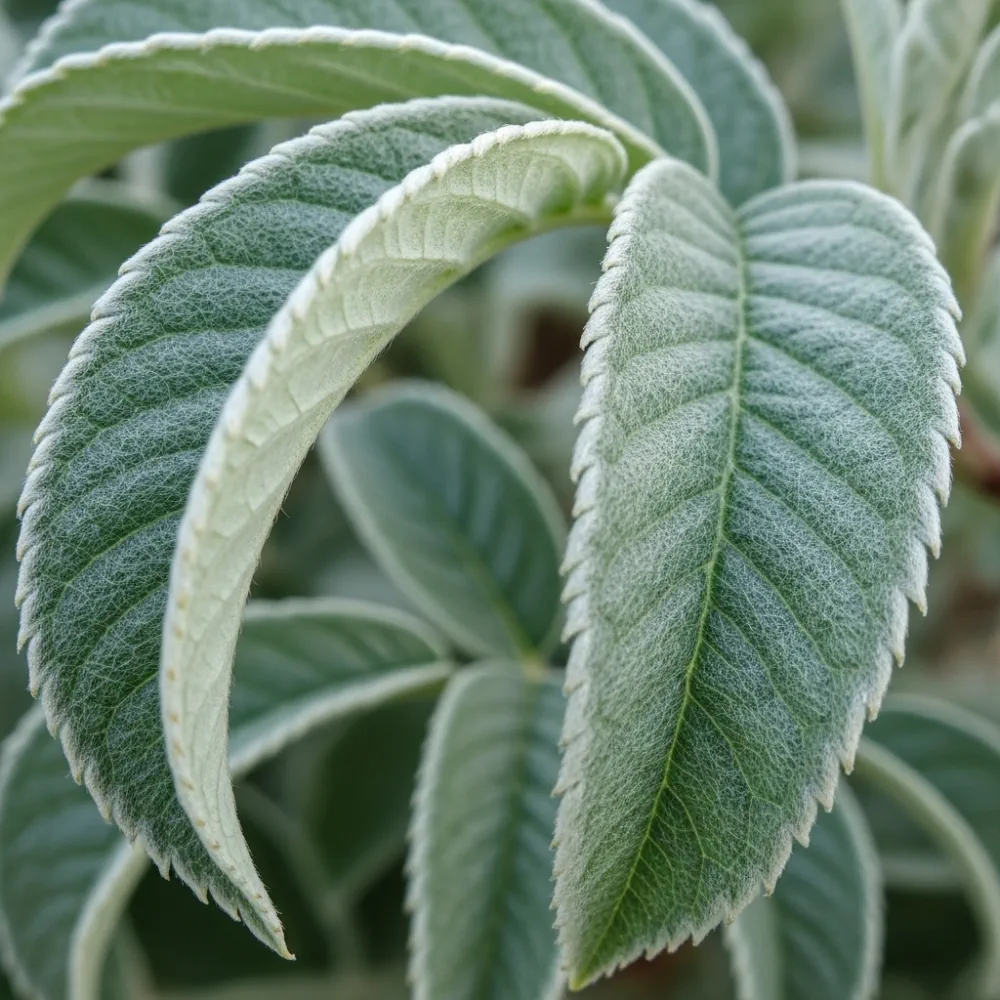 5ft Whitebeam Tree | Sorbus aria 'Lutescens' | 9L Pot | 2 Years Old - Image 2
