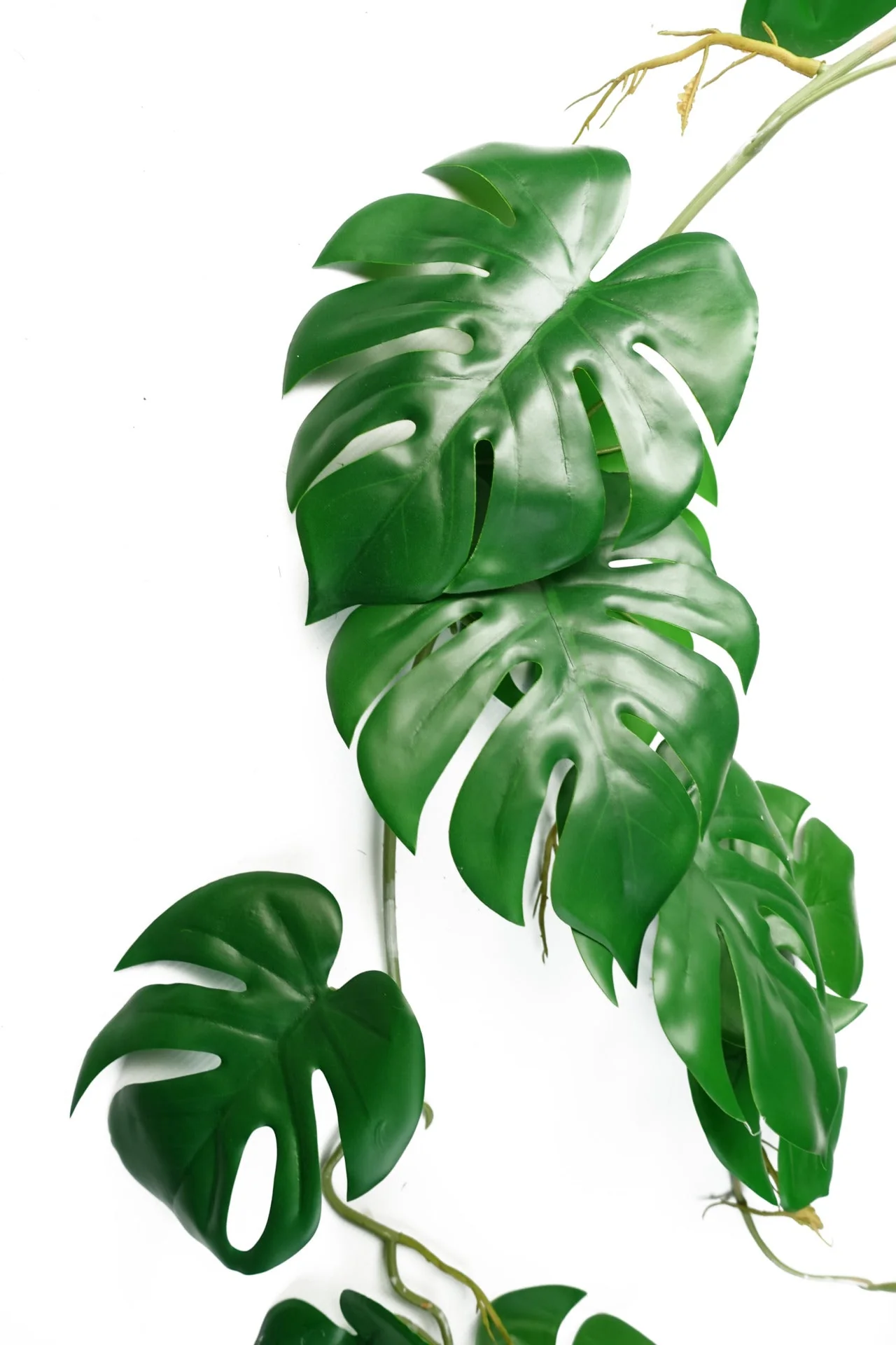 6 x 100cm Artificial Hanging Trailing Monstera Plant - Image 2